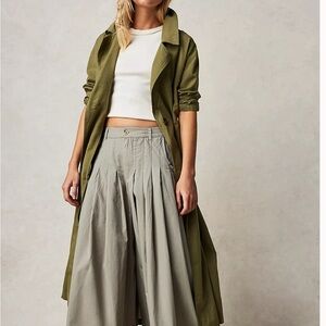 Free People Cassia pleated trousers